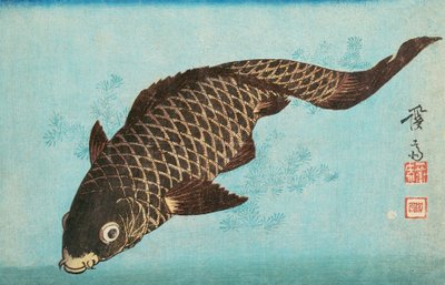 Koi, pub.1842 da Keisai Eisen